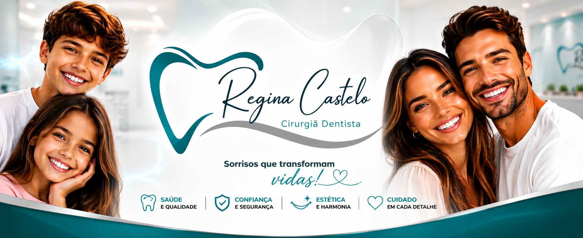 Dra. Regina Castelo, Cirurgia Dentista CRO 2470, sorrisos que transformam vidas